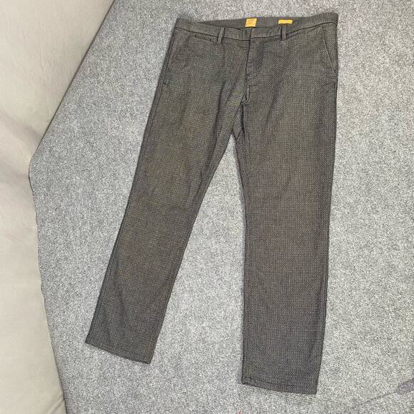 BOSS by HUGO BOSS Other - Hugo Boss Dress Pants Men’s 34 Slim Fit Straight Leg Preppy Gray